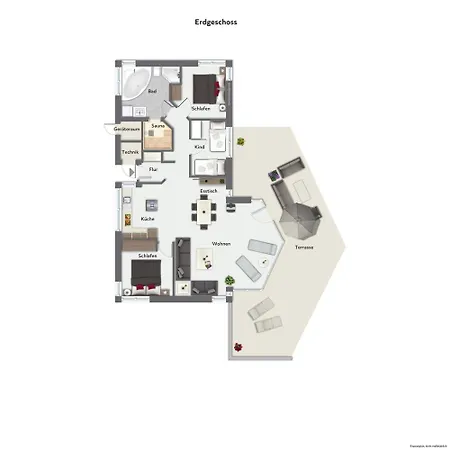 Strandblick - Dorf 1 10 *